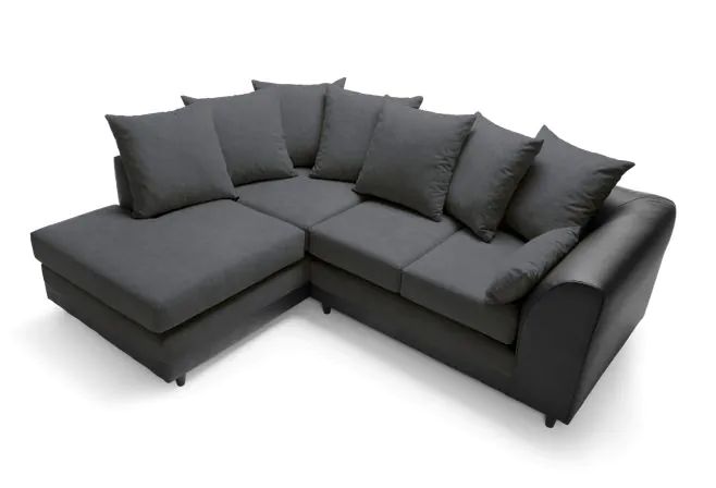 Black+Grey Dylan Sofa